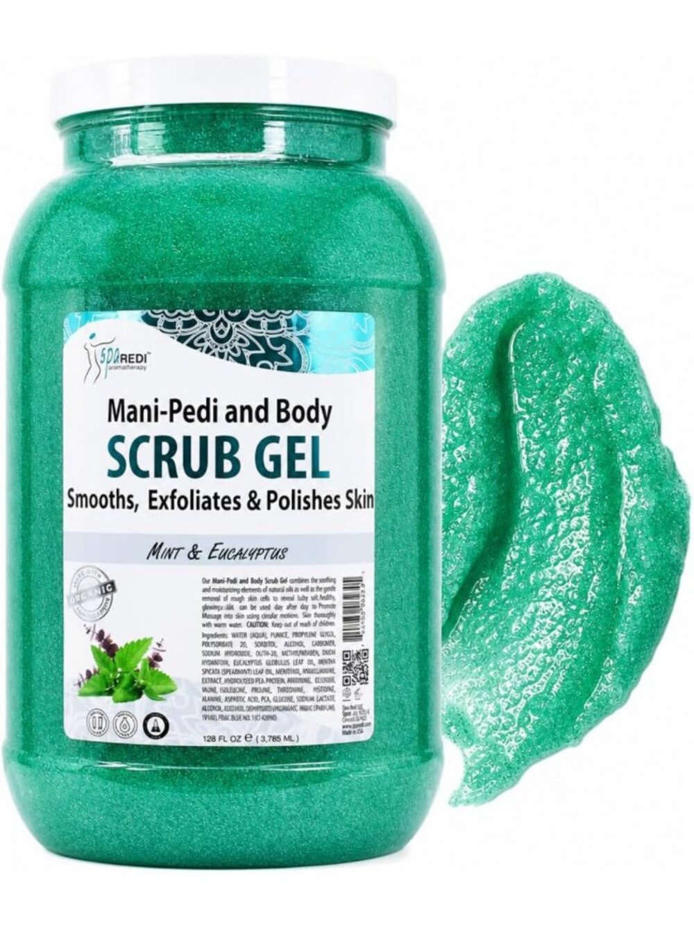 Extra Large Pumice Foot Scrub for Softening & Exfoliating, 128 oz Spa Treatment